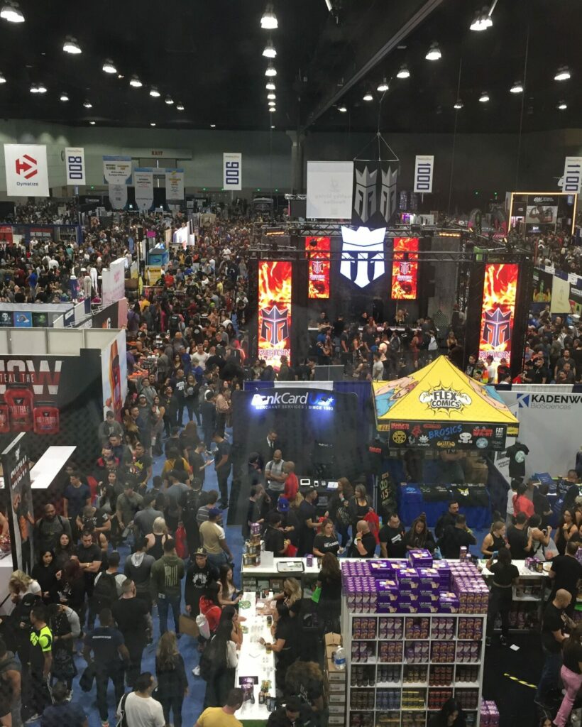 TFELA expo floor